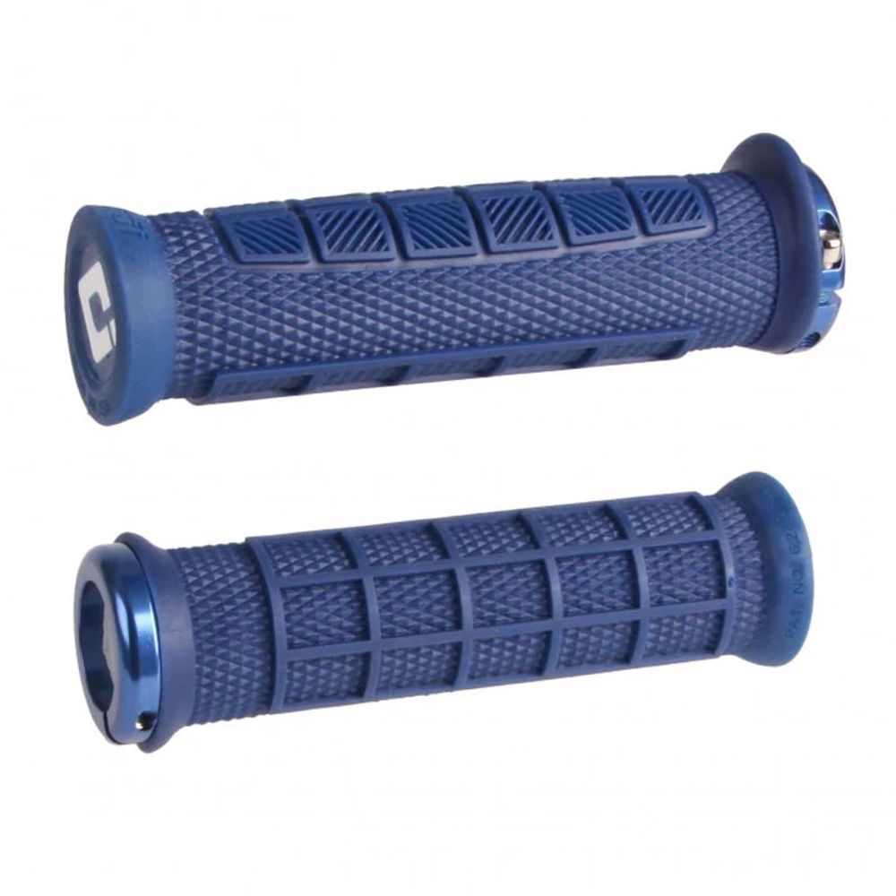 Manopole Mtb Lock-On 130Mm | Elite Pro V2.1 | Blu Navy - Blu