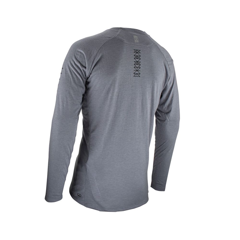 MTB Jersey Gravity 2.0 with long sleeve and comfortable - Grafite Offroad