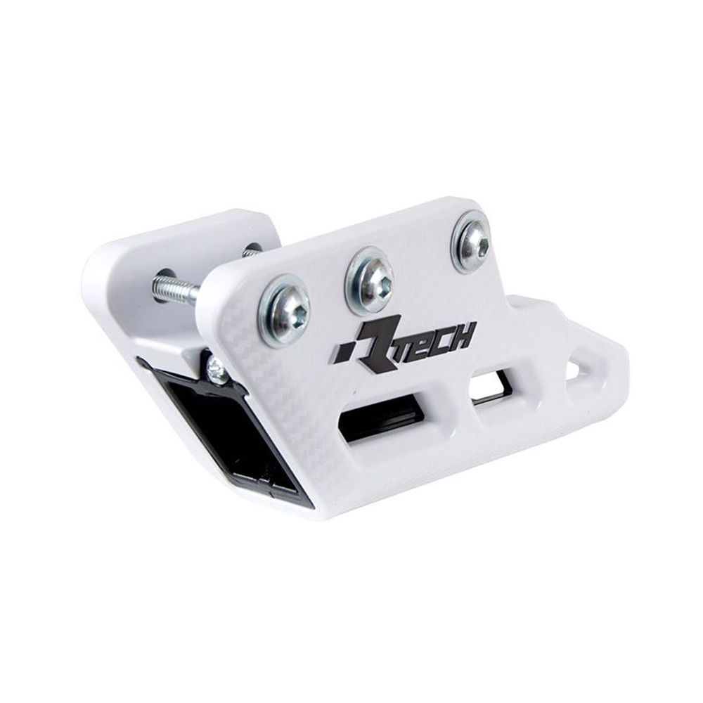 Monoblock R2.0 Worx Chain Guide Kawasaki White Black - Grafite Offroad