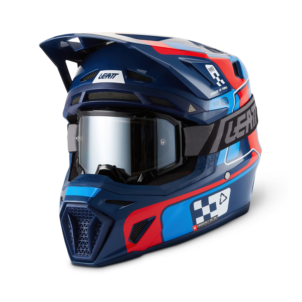 Helmet Kit Moto 8.5 Leatt - Grafite Offroad