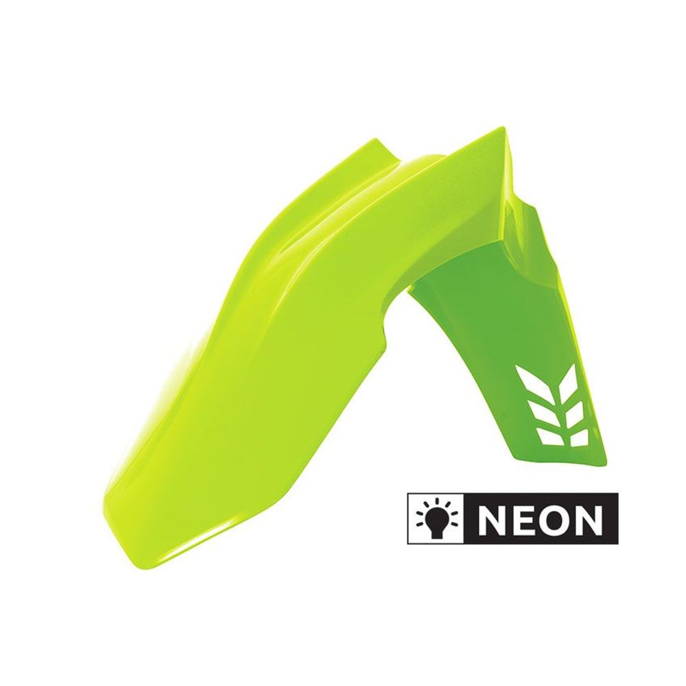 Vented Front Fender White Replica Neon Yellow - Grafite Offroad