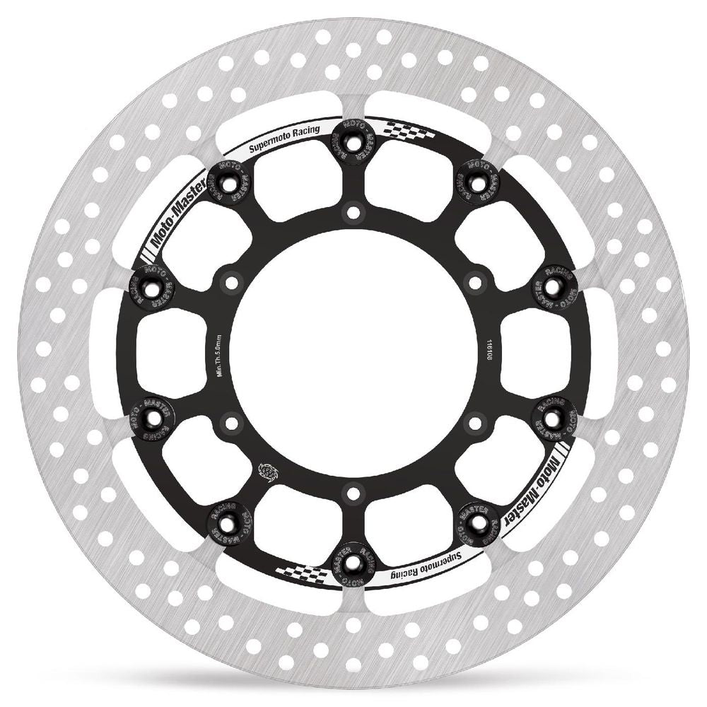 Brake Disc Supermoto Halo Racing - Front - Yamaha (t-floater Halo &Oslash;320x5.5x34mm) - Grafite Offroad