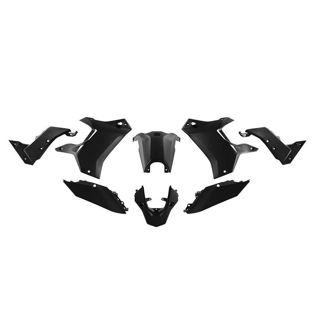 Yamaha T7 Revolution Plastics Kit Black (5 Pcs) - Grafite Offroad