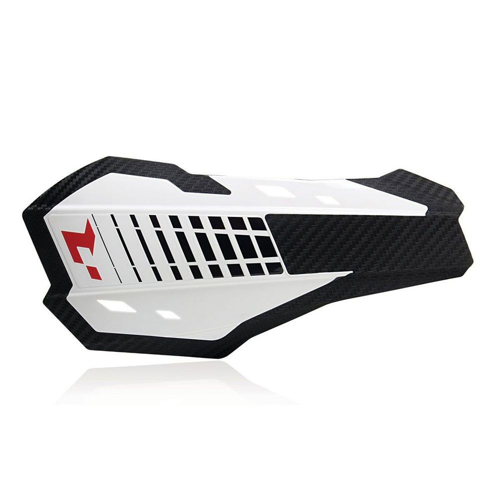 Hp2 Handguards Universal - Handlebar Mounting Kit White - Grafite Offroad