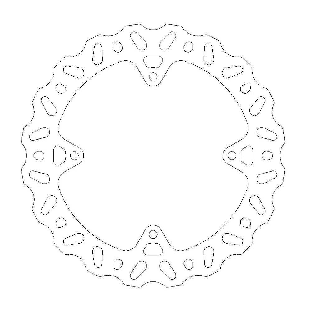 Brake Disc Off-road Nitro - Rear - Ktm: Sx85 2011-->, Freeride, Husqvarna: Tc85 - Grafite Offroad