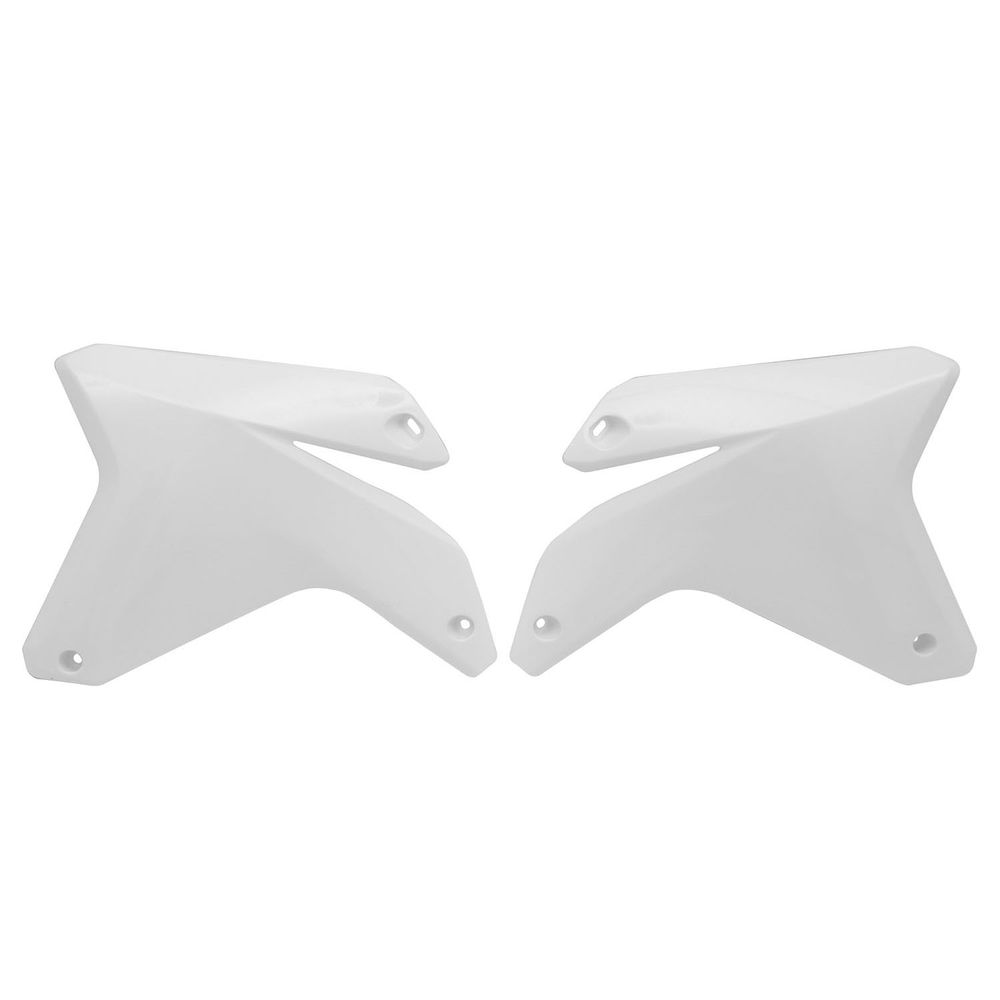 Radiator Scoops White Replica Suzuki - Grafite Offroad