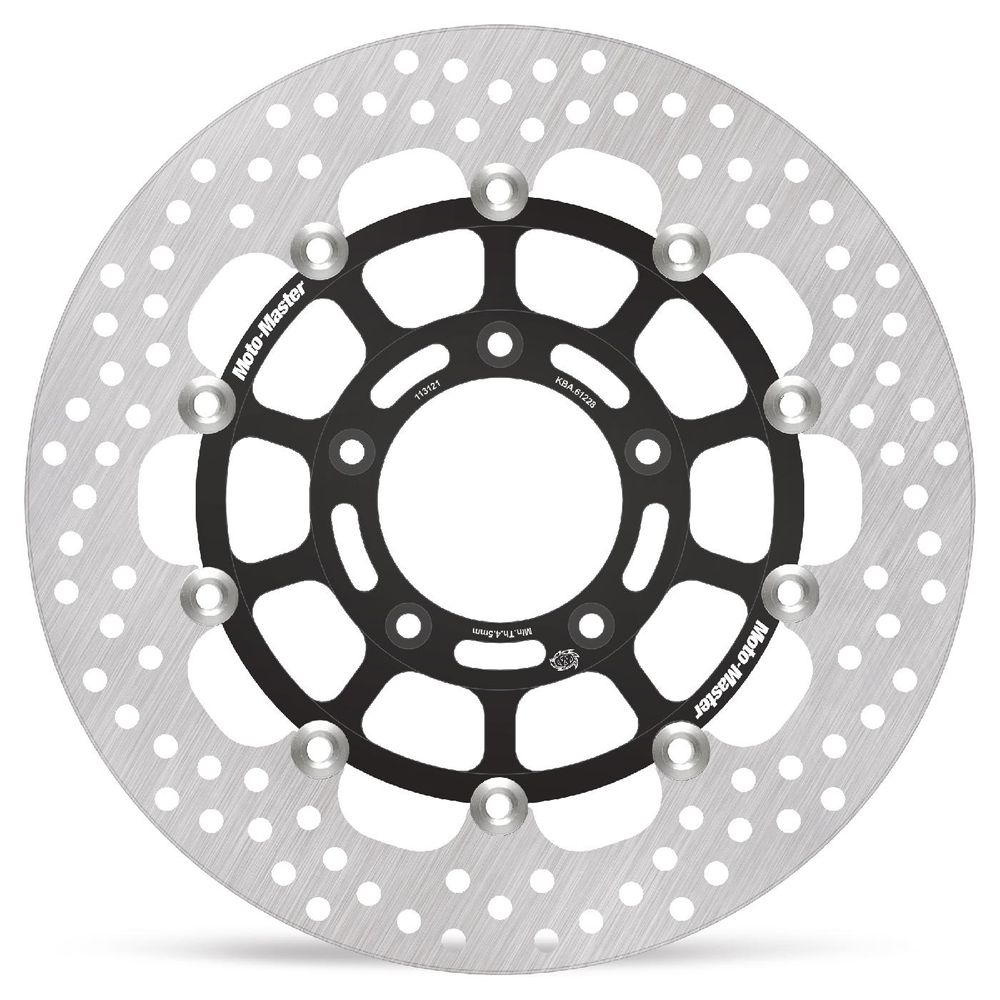 Brake Disc Road Halo - Floating - Front - Mv Agusta: F4 - Grafite Offroad