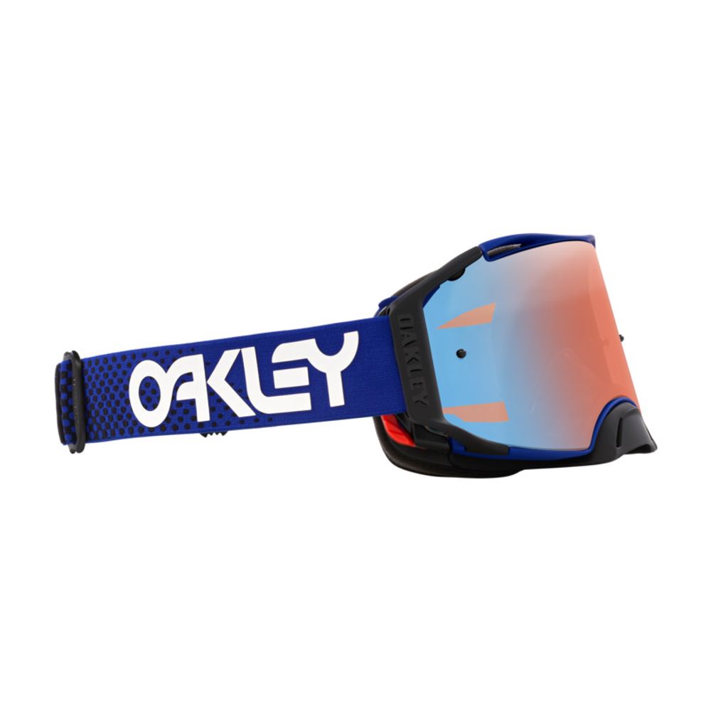 Maschera AIRBRAKE, Blu Moto, Prizm MX Zaffiro