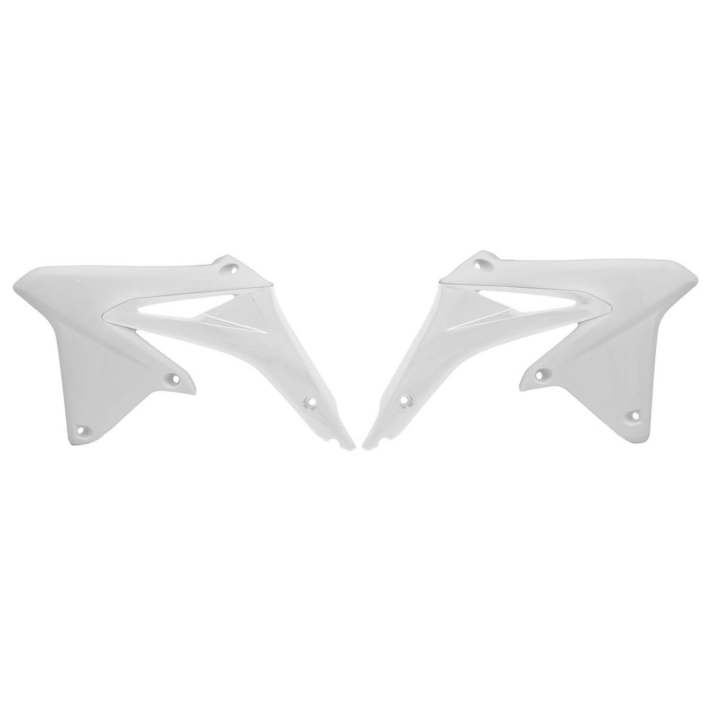 Radiator Scoops White Replica Suzuki - Grafite Offroad