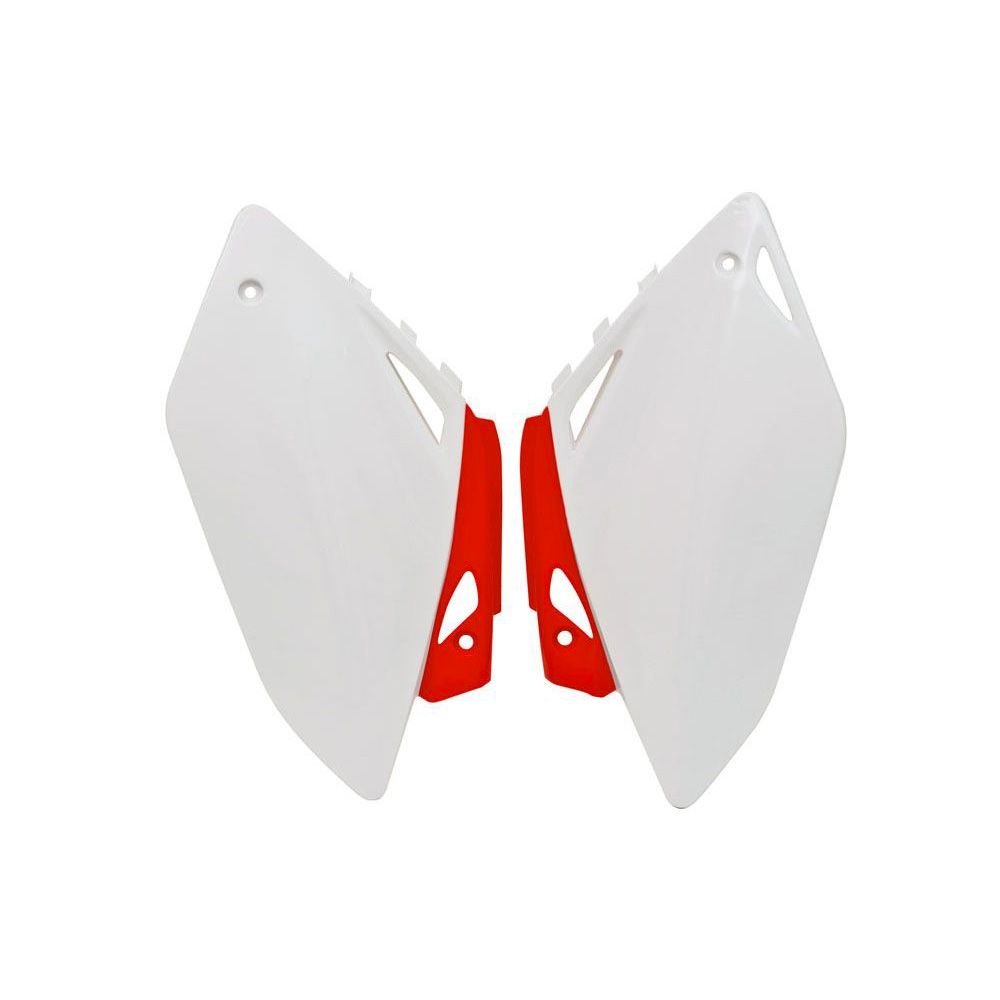 Side Panels White-red Replica Honda - Grafite Offroad