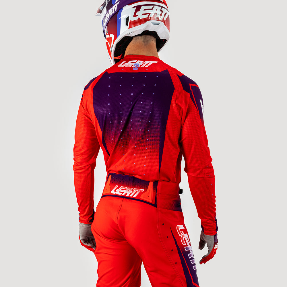 4.5 Lite motocross jersey ultra light and ventilated - Grafite Offroad