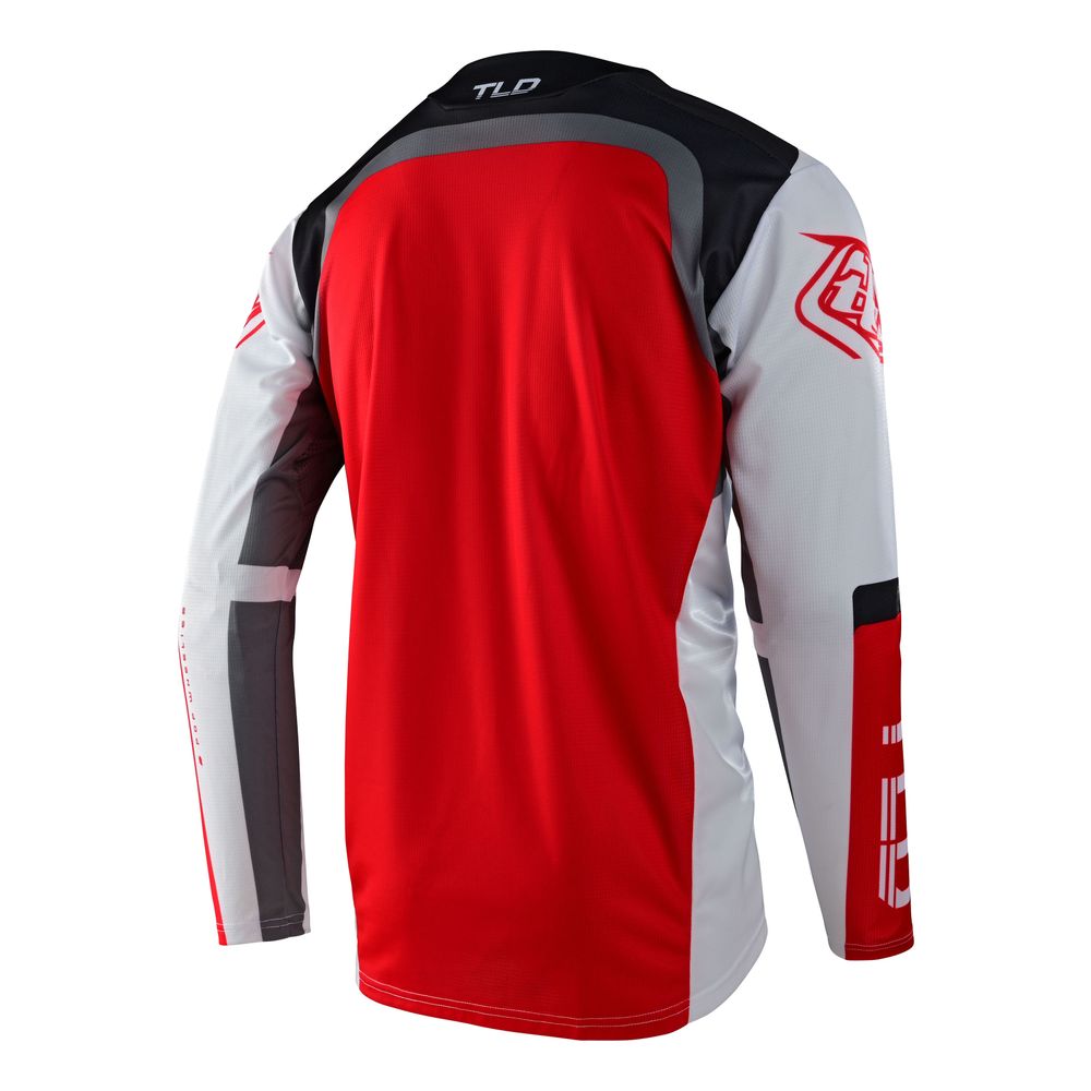 MTB jersey TLD SPRINT FRACTURA breathable with long sleeves