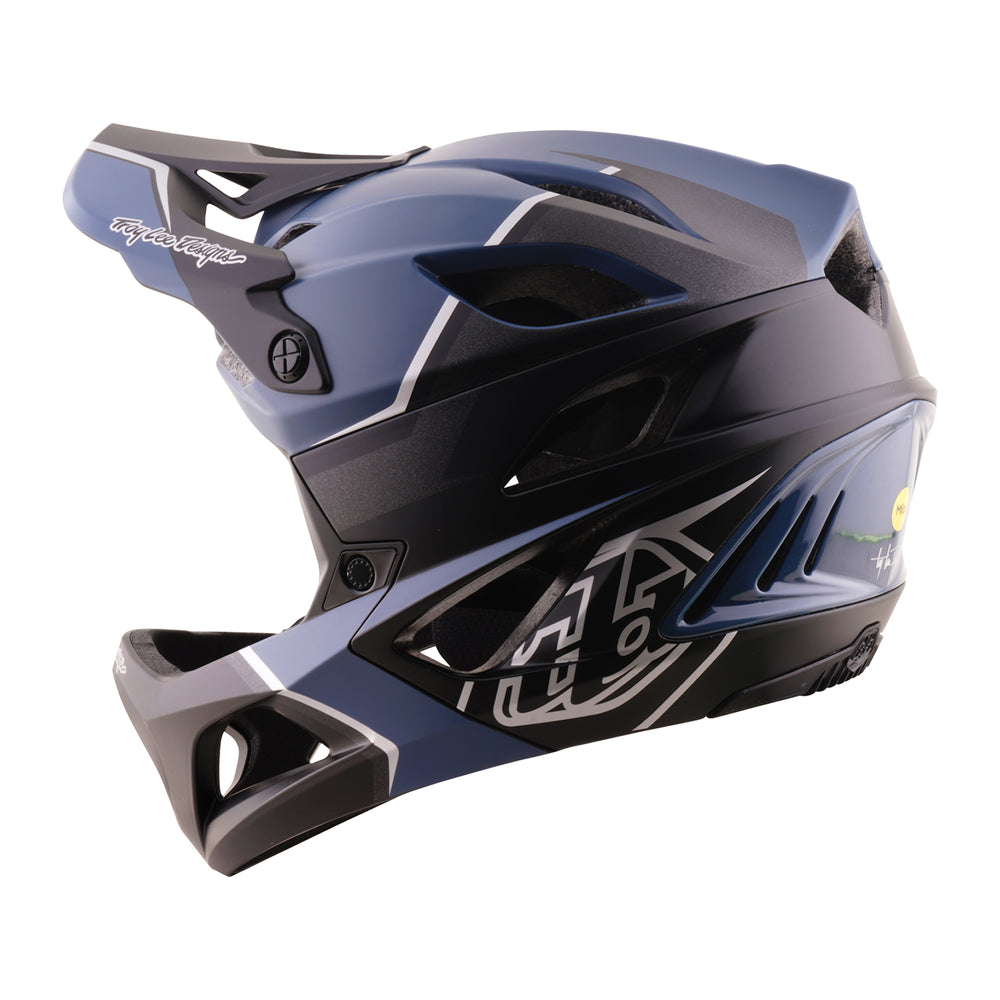 Helmet Stage 2 - Surface - Blue / Black - M/L Troy Lee Designs - Grafite Offroad
