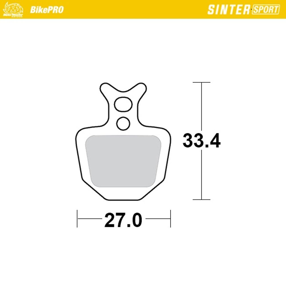Brake Pads Bicycle Sinter Sport: Formula Oro - Grafite Offroad