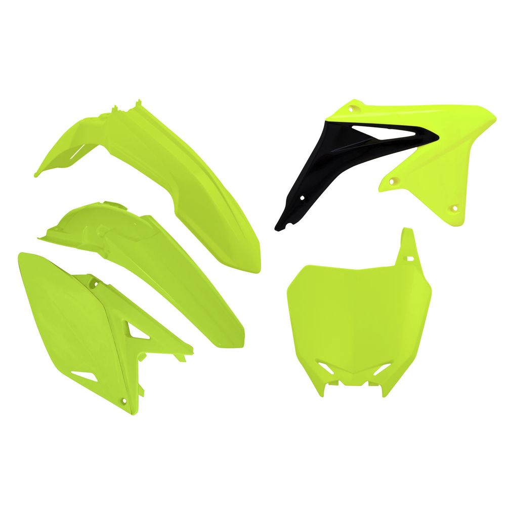 Plastics Kit 5 Pcs Neon Yellow Replica Suzuki - Grafite Offroad