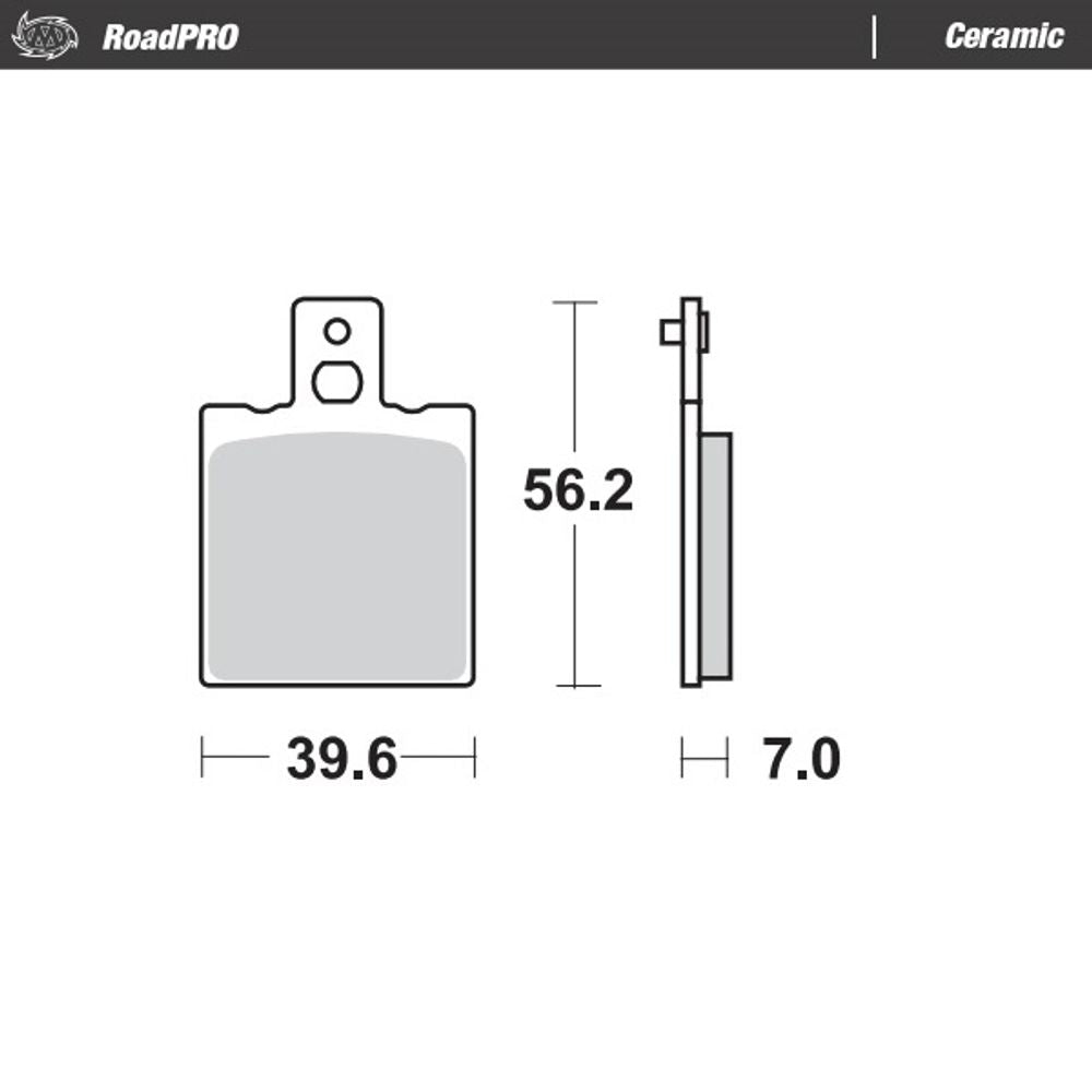 Brake Pads Roadpro Ceramic - Front and Rear - Grafite Offroad