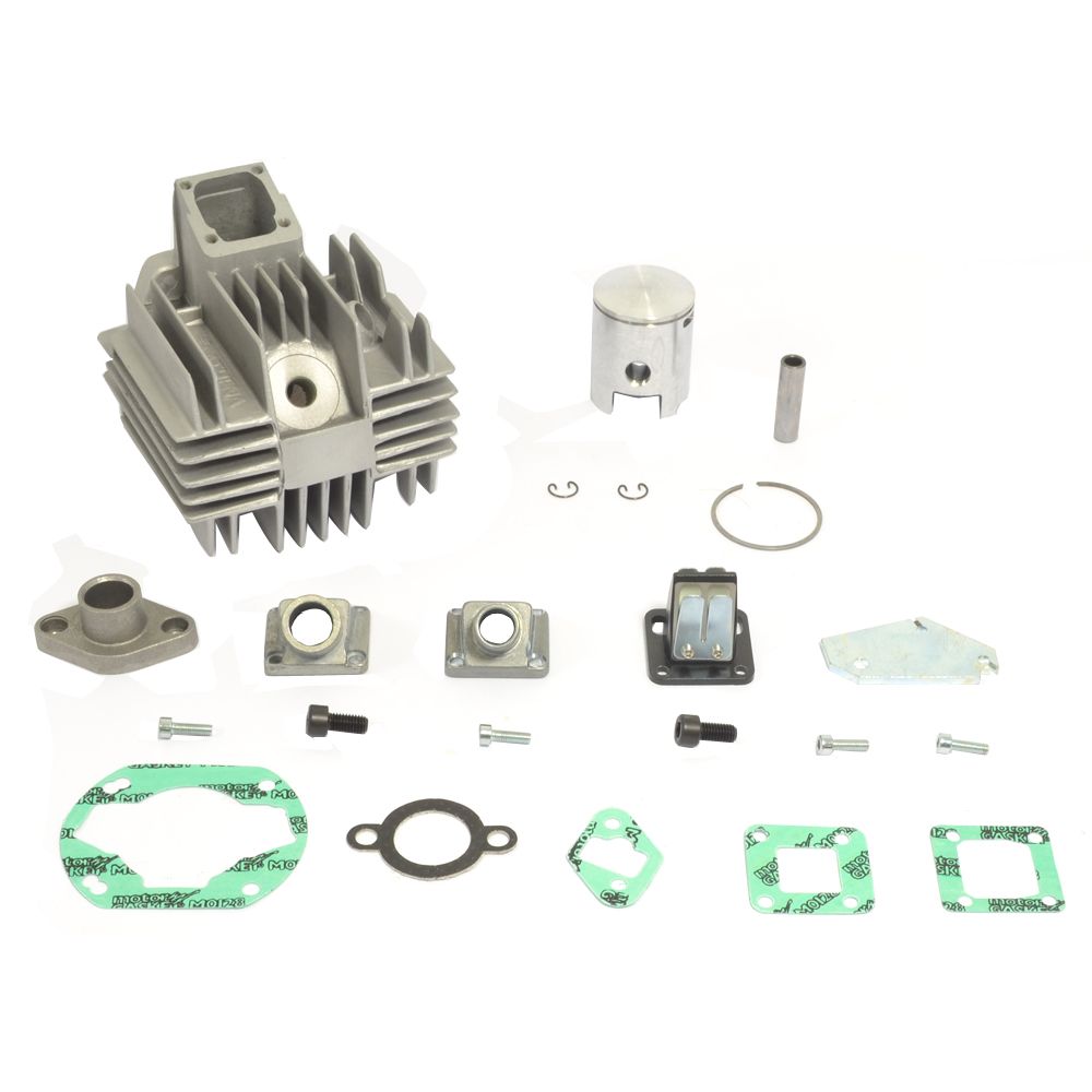 Big Bore Cylinder Kit &Oslash; 48 mm, 80 cc, Power Red Valve, Mainfolds - Grafite Offroad