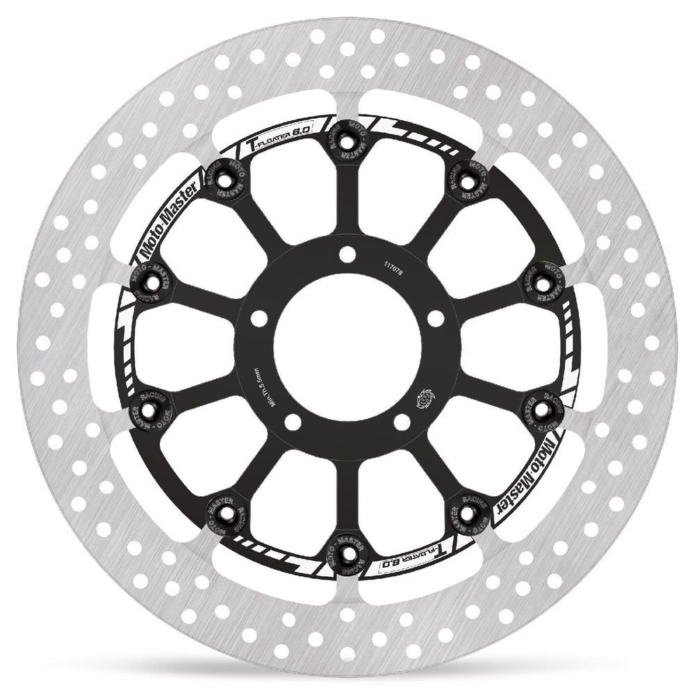 Brake Disc Road Prof. Halo - Floating - Front - Ducati: Monster 1000s, S4r (t-floater 320x6.0x33.6mm) - Grafite Offroad