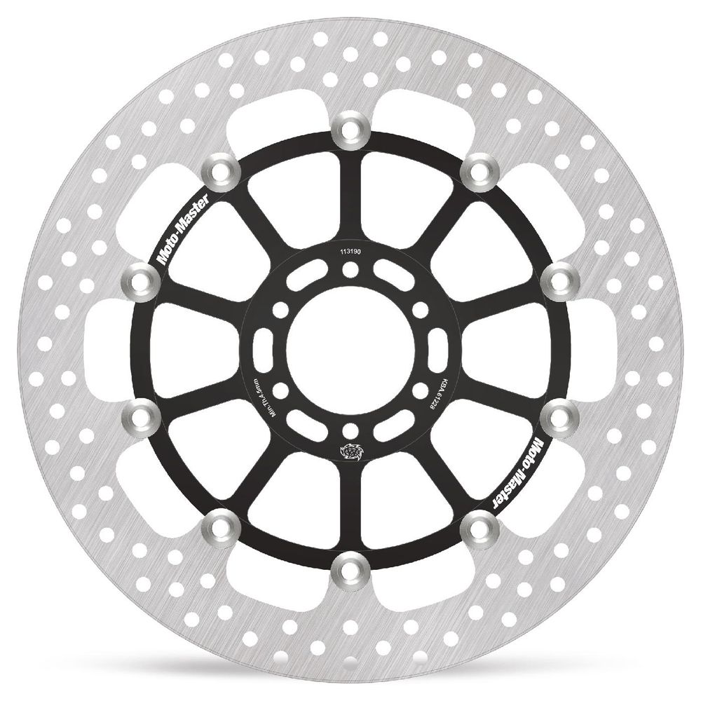 Brake Disc Road Halo - Floating - Front - Aprilia: Rsv4 Rf/rr, Tuono V4 2017--> - Grafite Offroad