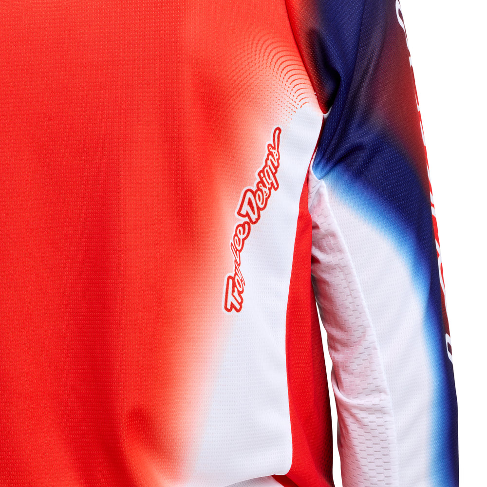 Maglia GP Pro - Imprint - Blu / Arancione - M Troy Lee Designs