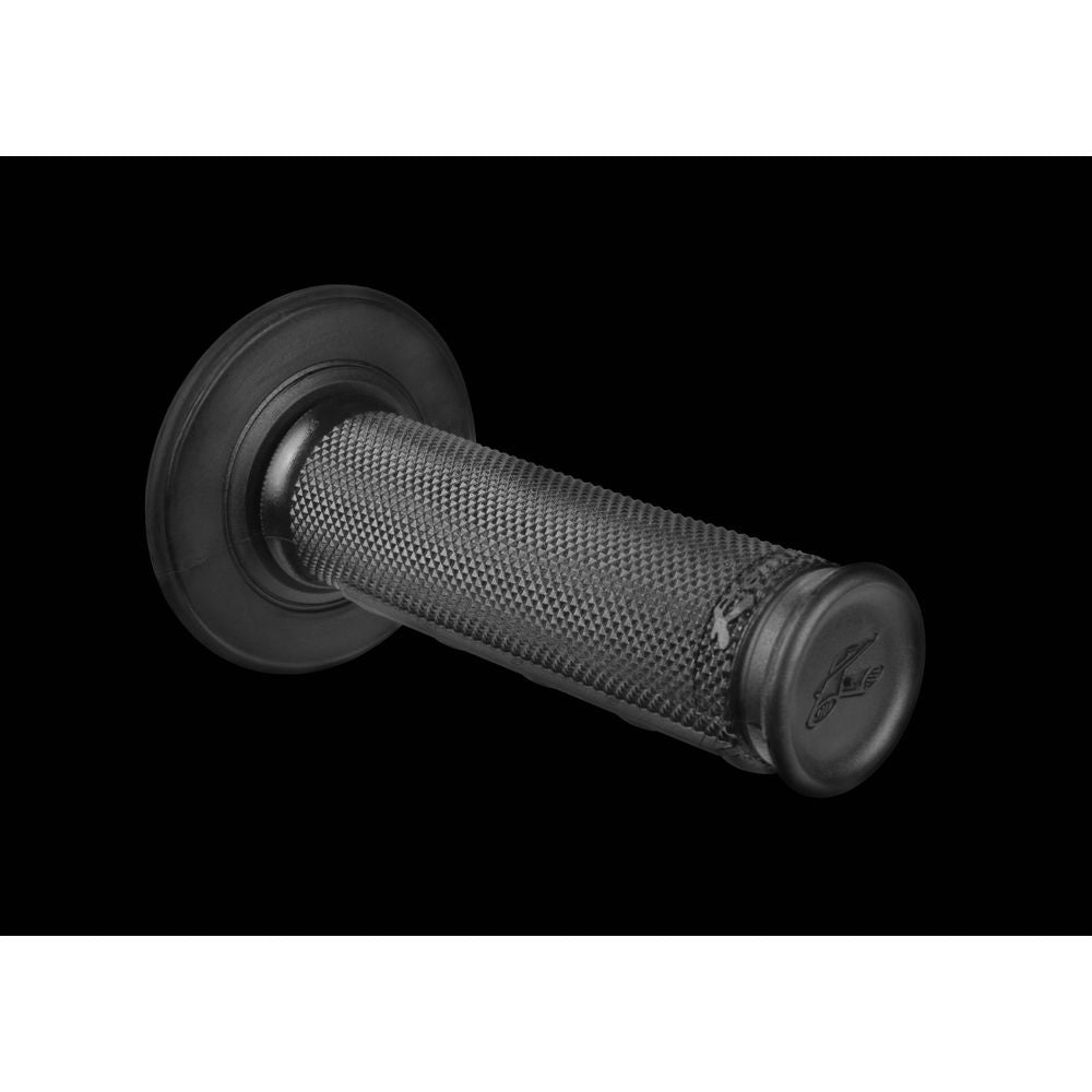 Dual Mx Grips | Half Waffle | Ultratacky Compound | Black - Grafite Offroad