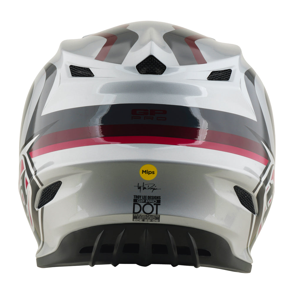 Helmet GP Pro - Slides - Grey - L Troy Lee Designs - Grafite Offroad