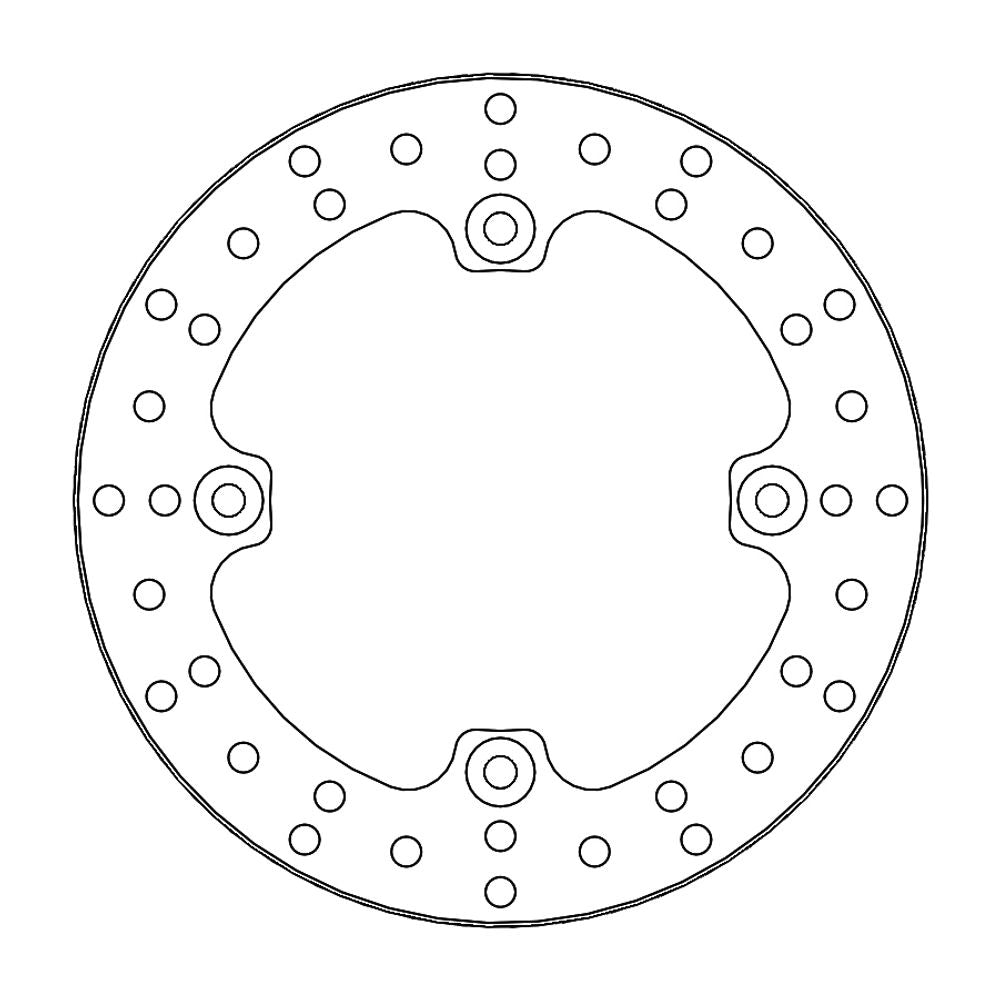 Brake Disc Atv Halo - Front/rear - Bombardier/can Am: Outlander, Renegade - Grafite Offroad