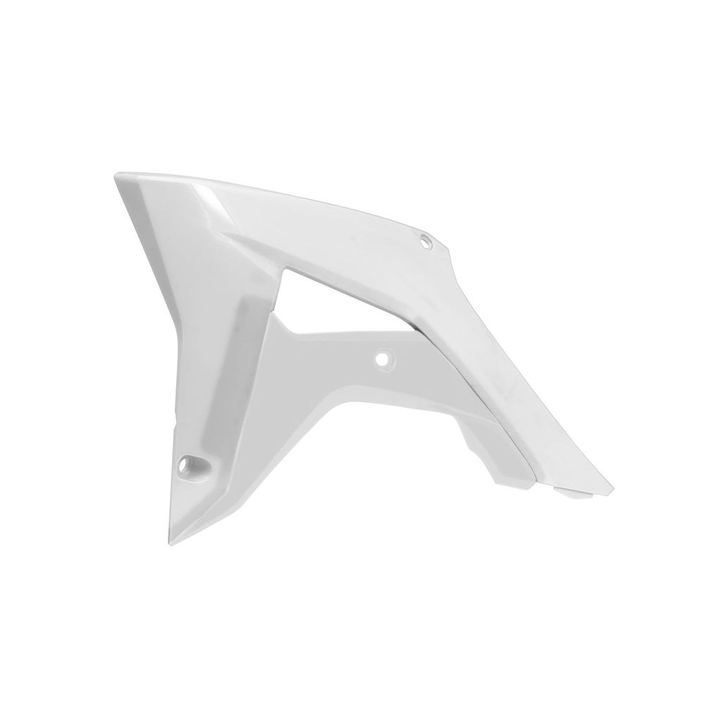 Radiator Scoops White Replica Honda - Grafite Offroad