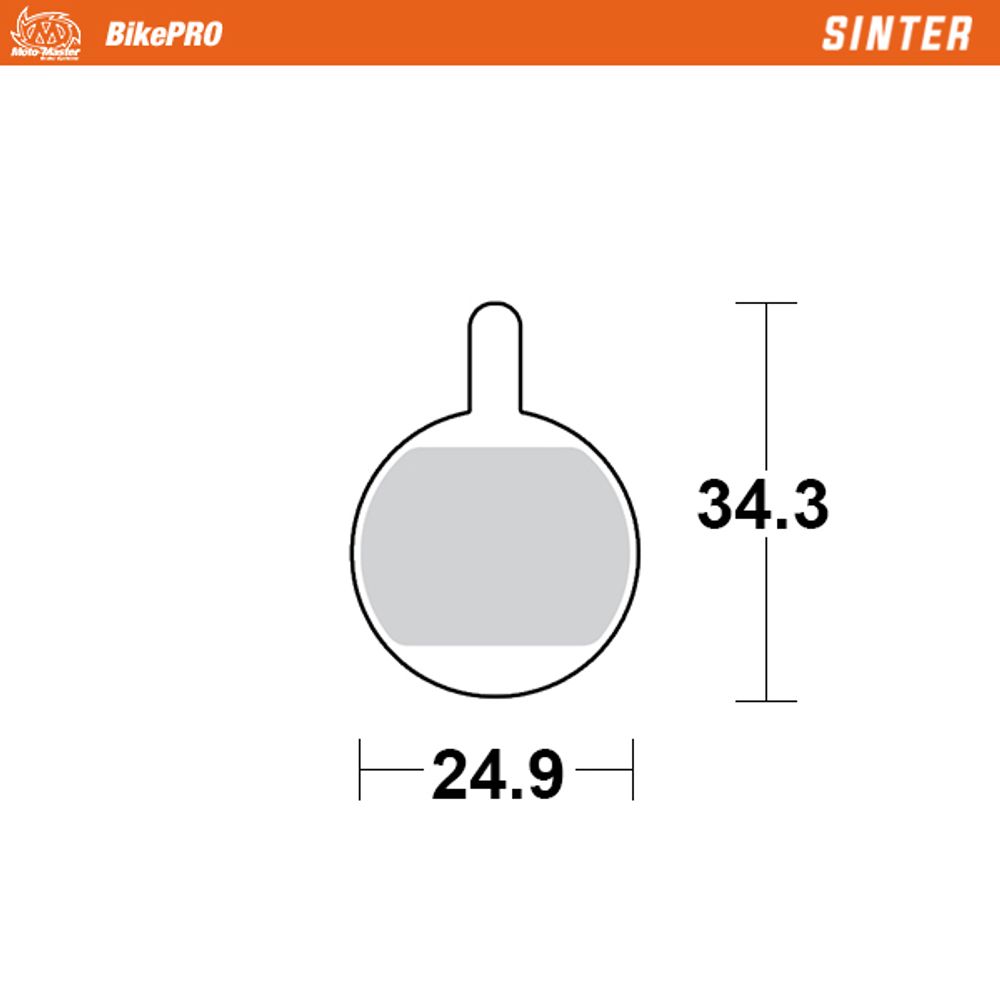 Brake Pads Bicycle Sinter: Promax Dsk-400 - Grafite Offroad