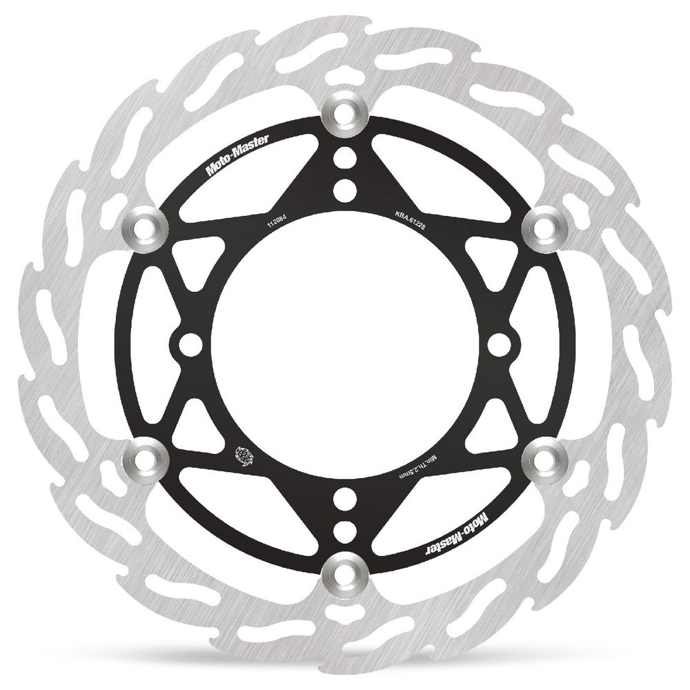 Brake Disc Off-road Flame Mx - Front - &Oslash;270mm - Floating - Kawasaki: Kx/kxf - Grafite Offroad