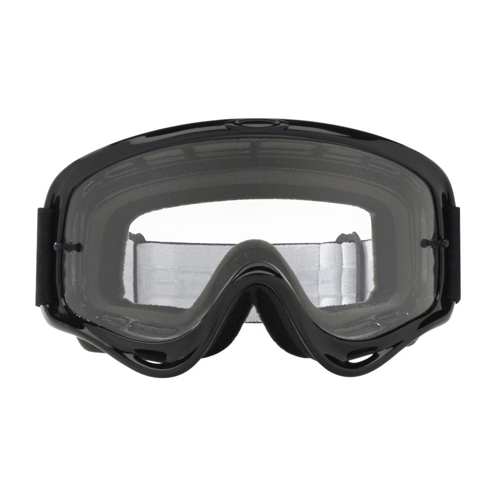 Maschera O-FRAME MX, Fascia Nero, Lente Trasparente