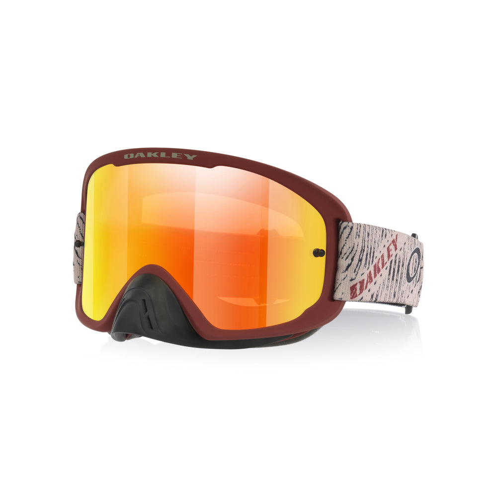 Maschera O FRAME 2.0 PRO, Rosso, Iridium Fire