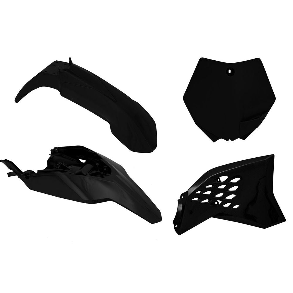 Plastics Kit 4 Pcs Black Replica Ktm - Grafite Offroad