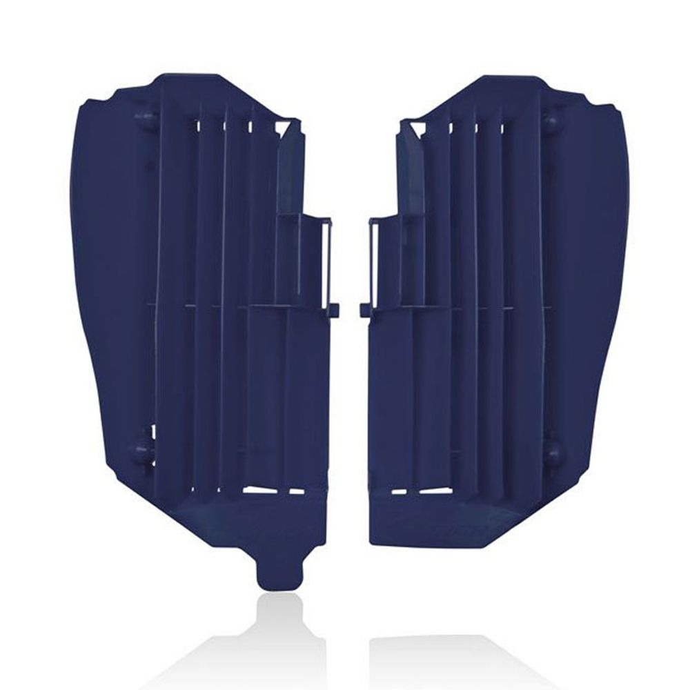 Oversize Radiator Louvers Sx-dx Replica Yamaha Deep Blue Oem 2023 - Grafite Offroad