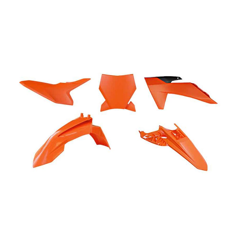 Plastics Kit 5 Pcs   K Orange-white-black Replica Ktm
