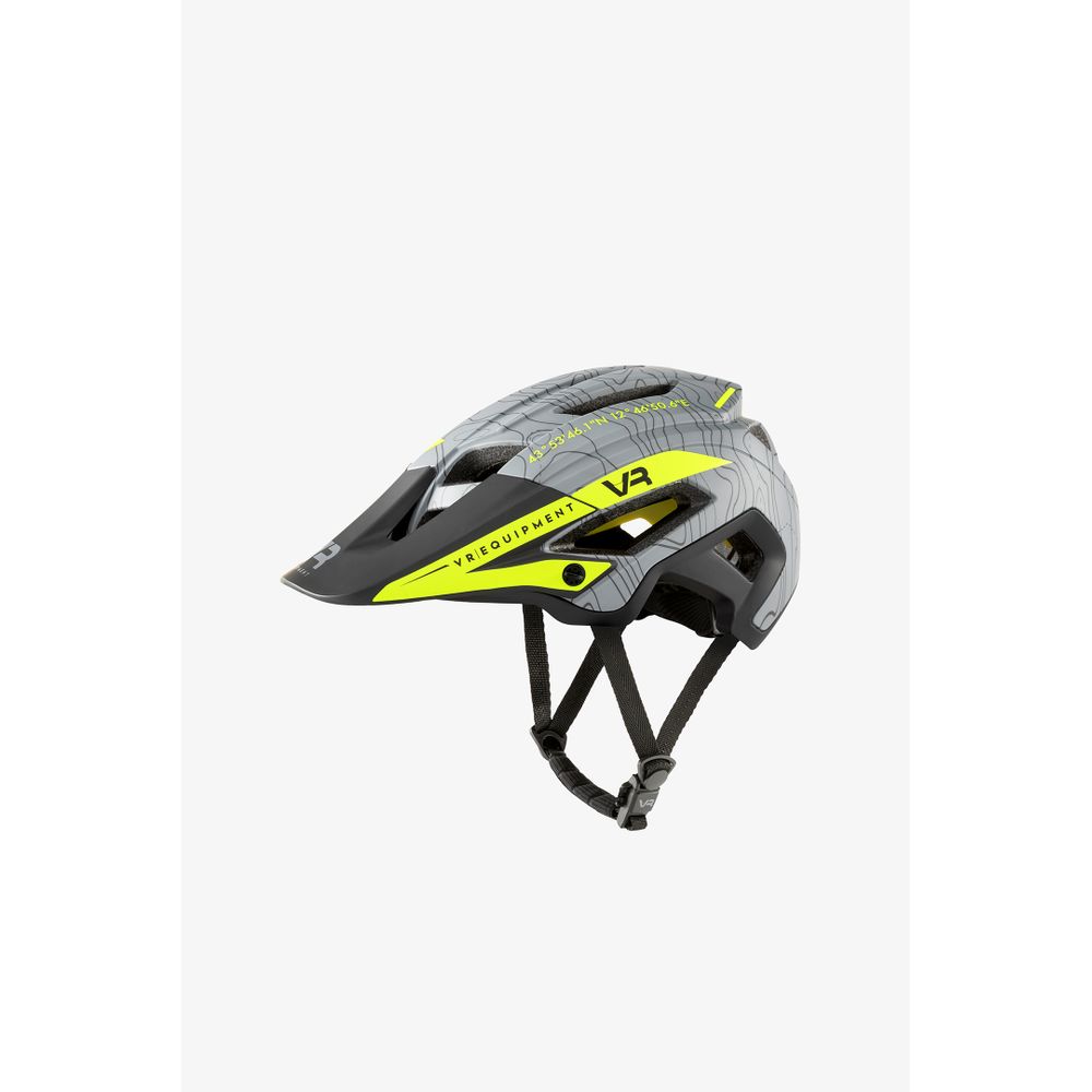 Vr46 Mtb Full Face Helmet Mips Grey Size Xl - Grafite Offroad