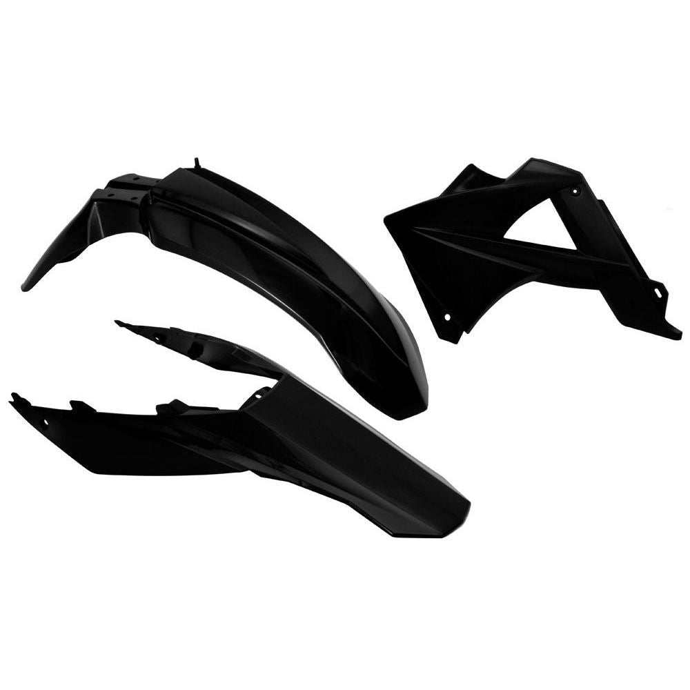 Plastics Kit 5 Pcs Black Color Gas Gas Ec/ec-f 250/300/350 21-..  Racetech