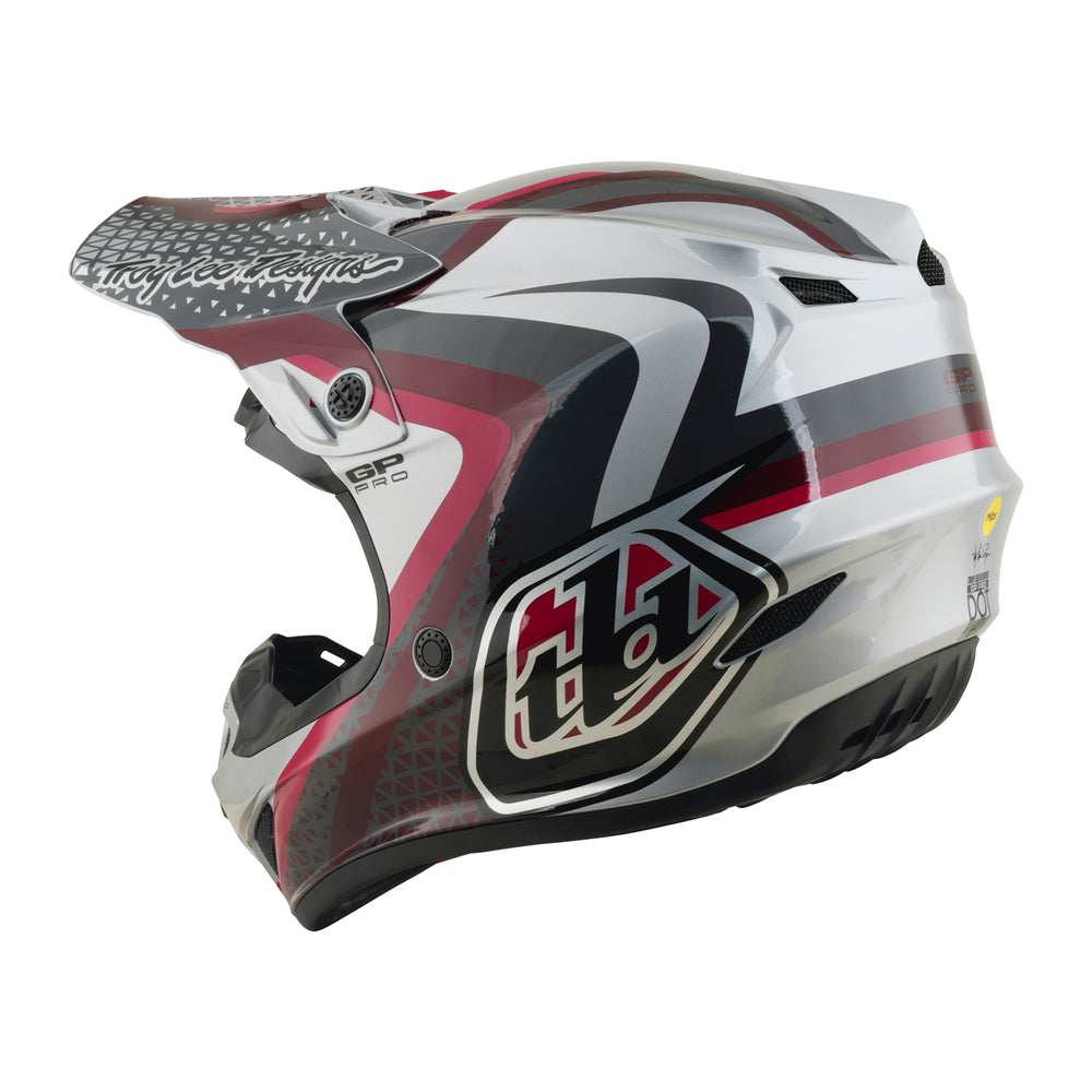 Casque GP Pro - Slides - Gris - M Troy Lee Designs