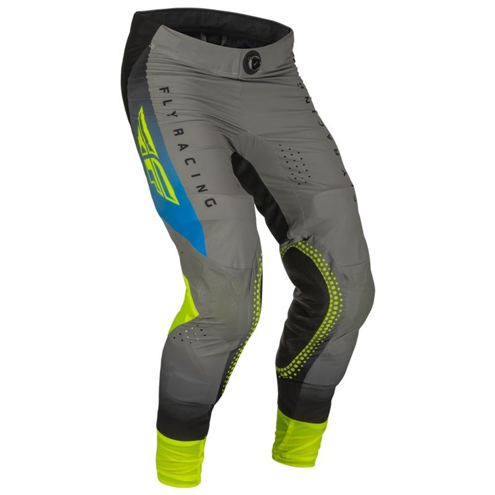 Pantalón Gris claro/Azul/Flúor Talla 34