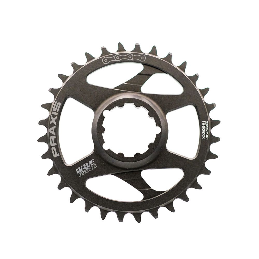 Couronne VTT Dm 34t Offset 0mm Wave Praxis