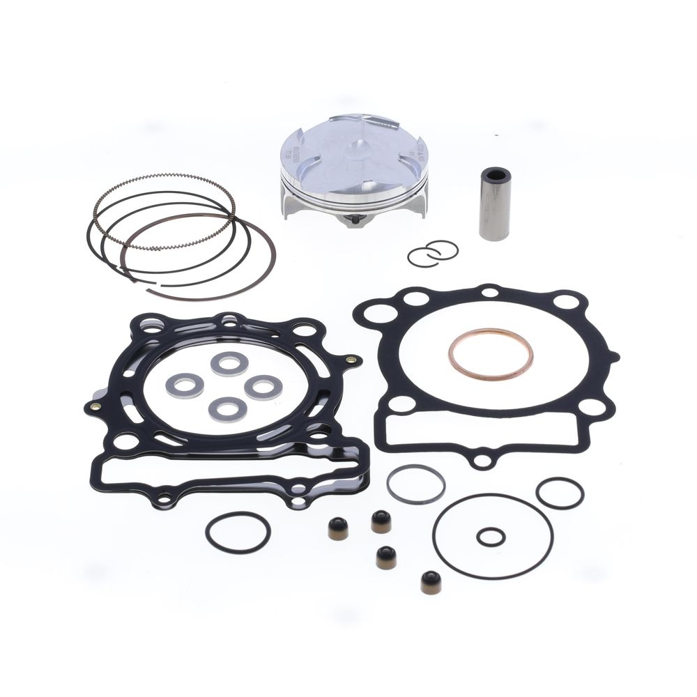 Top End Piston Kit: Pistone Forgiato 4 Tempi Ø 78 mm + Serie Smeriglio