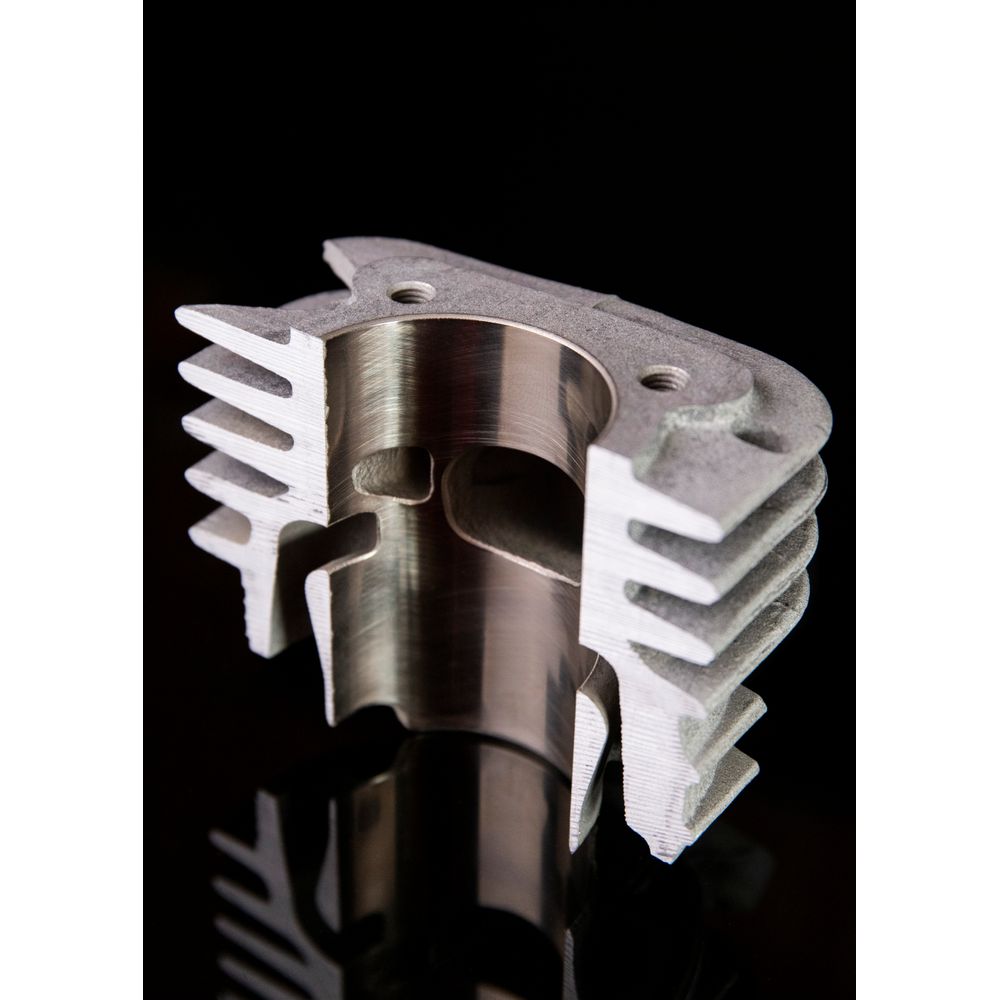 Großer Zylinder-Kit mit Kopf Ø 47,6 mm, Bolzen 12 mm, Flachkolben