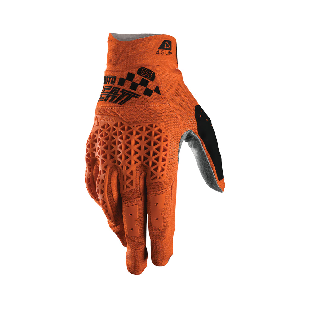 Moto 4.5 Lite Gloves | Orange | L EU9 Leatt - Grafite Offroad