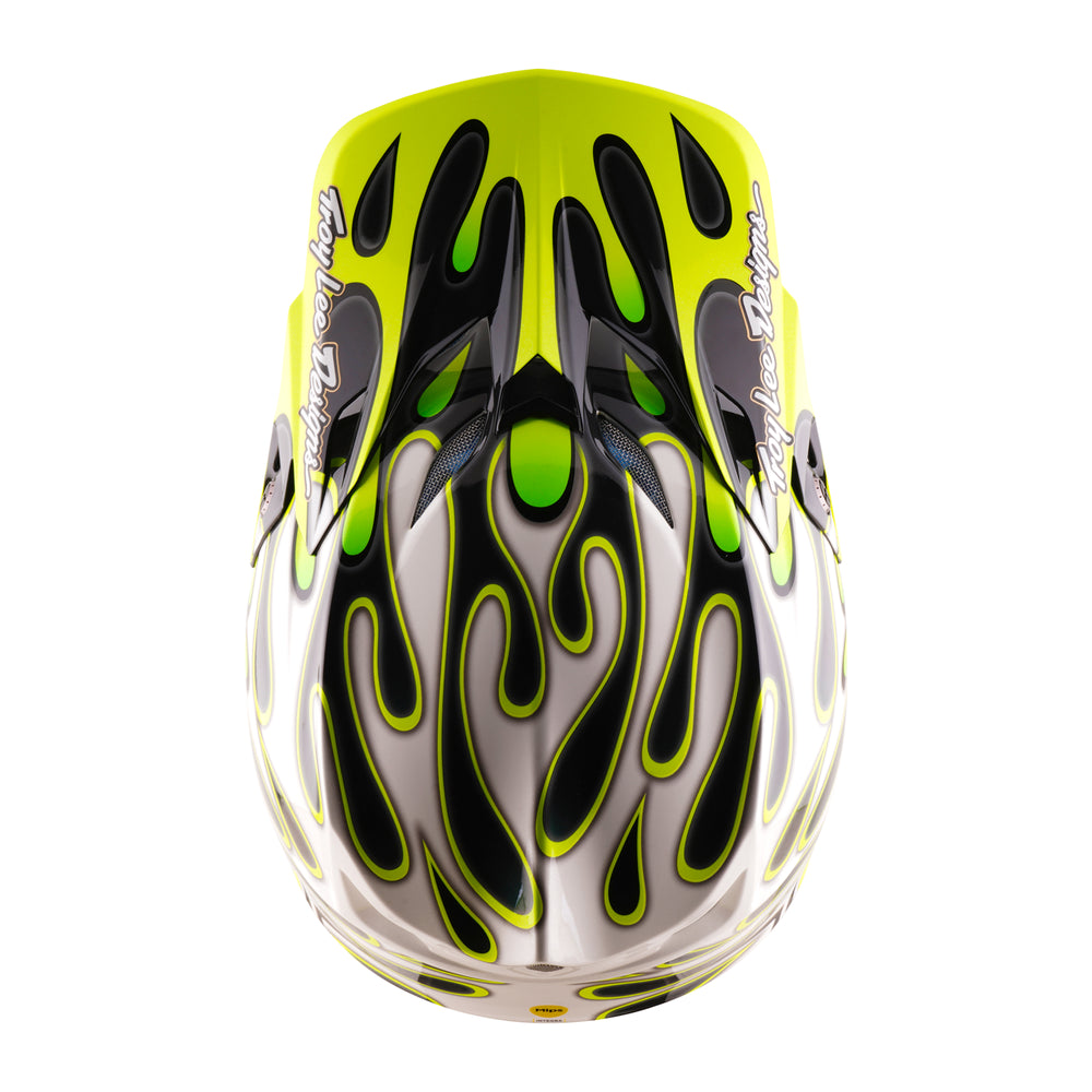 Casque SE5 Composite - Overspray - Gris / Jaune fluo - S Troy Lee Designs