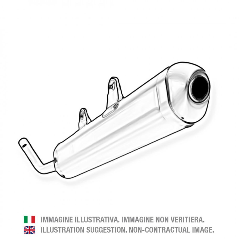 Doma 2s Silencer Ktm 50 2009 - 2015