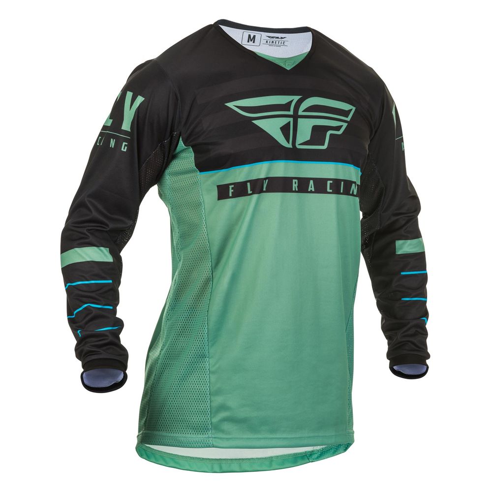 Cross Kinetic K120 Sage/Black M Jersey Fly Racing