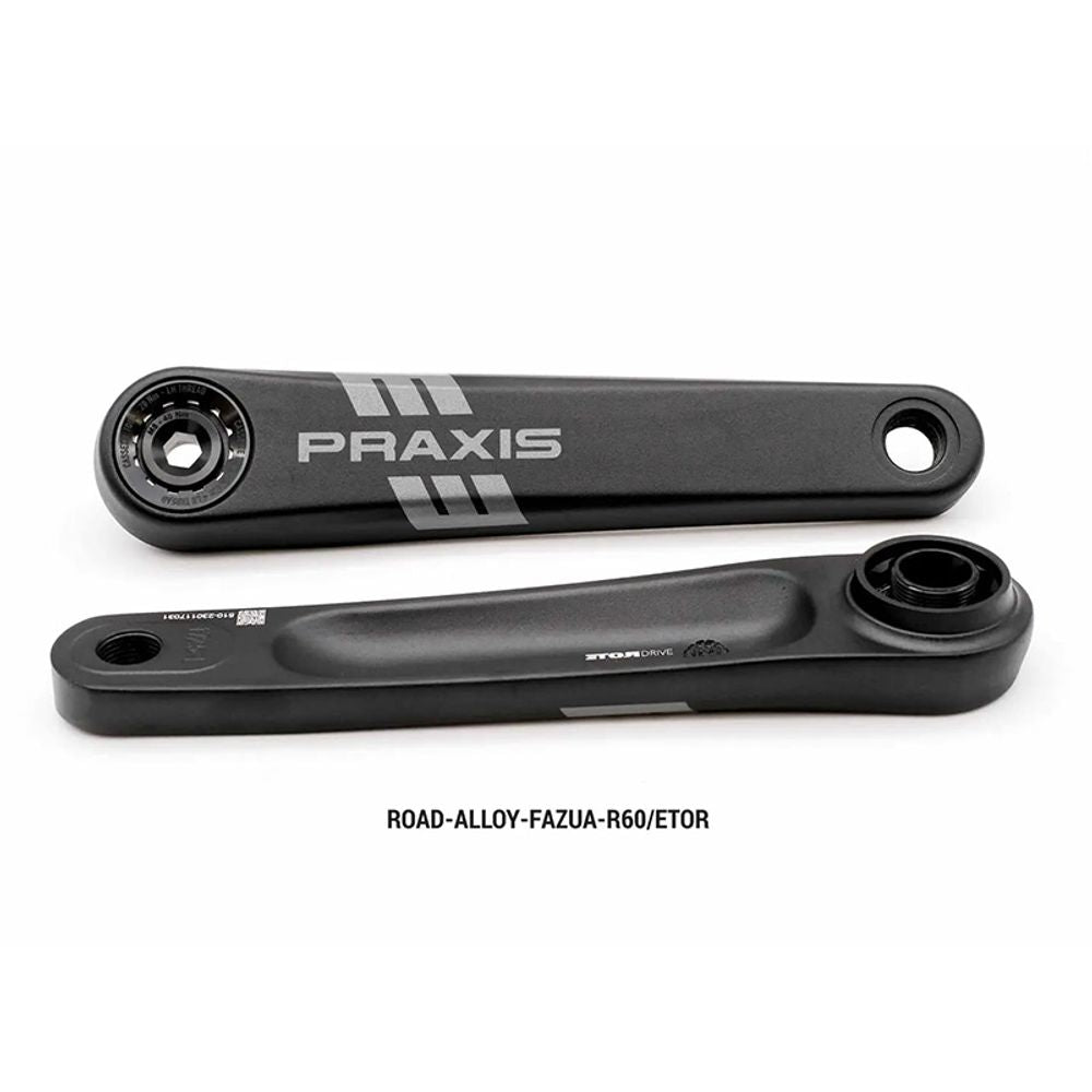 Alloy Road E-bike Armset - Fazua R60 Motor - (etor Spindle) | 170 Mm  Praxis