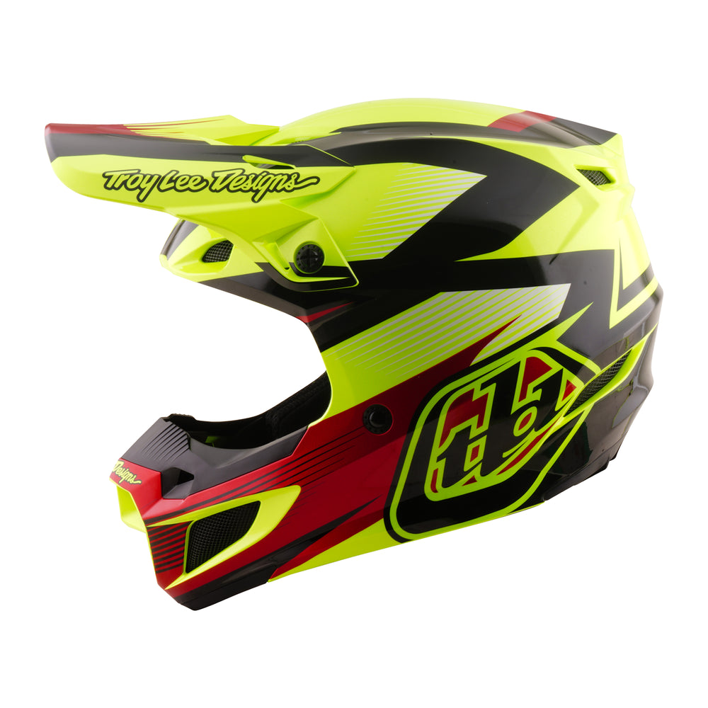 Helmet SE5 Polycarbonate - Ripper - Yellow fluo - S Troy Lee Designs