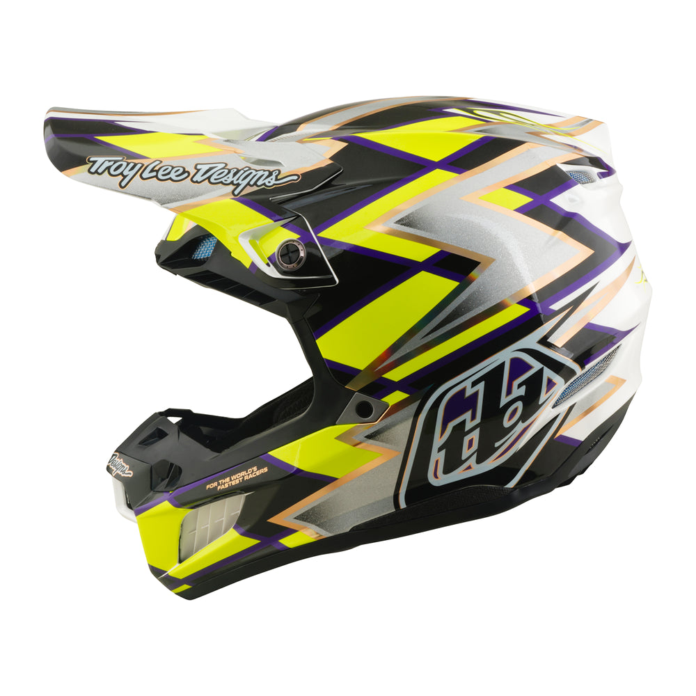 Helmet SE5 Composite - Flush - White / Black - M Troy Lee Designs