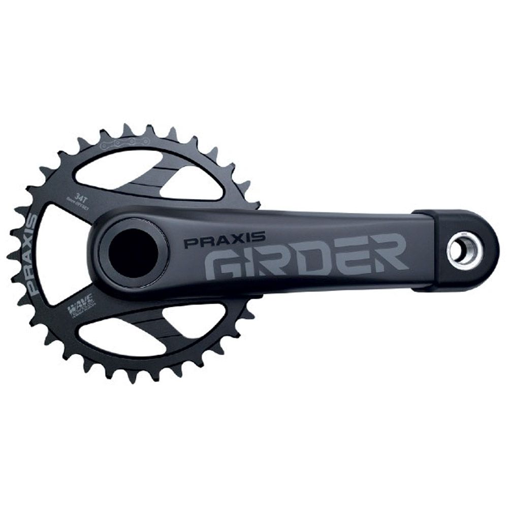 Pédalier VTT G2 Girder Carbon M30 Dm 170 mm Praxis